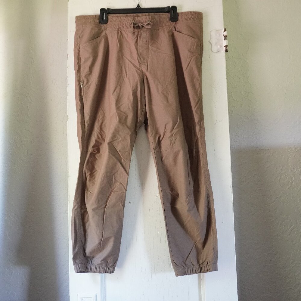 Eddie Bauer Tan Lightweight Stretch Joggers Size XL